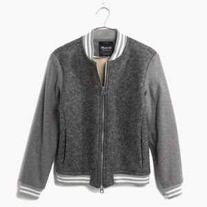Madewell Dugout Varsity Bomber Jacket